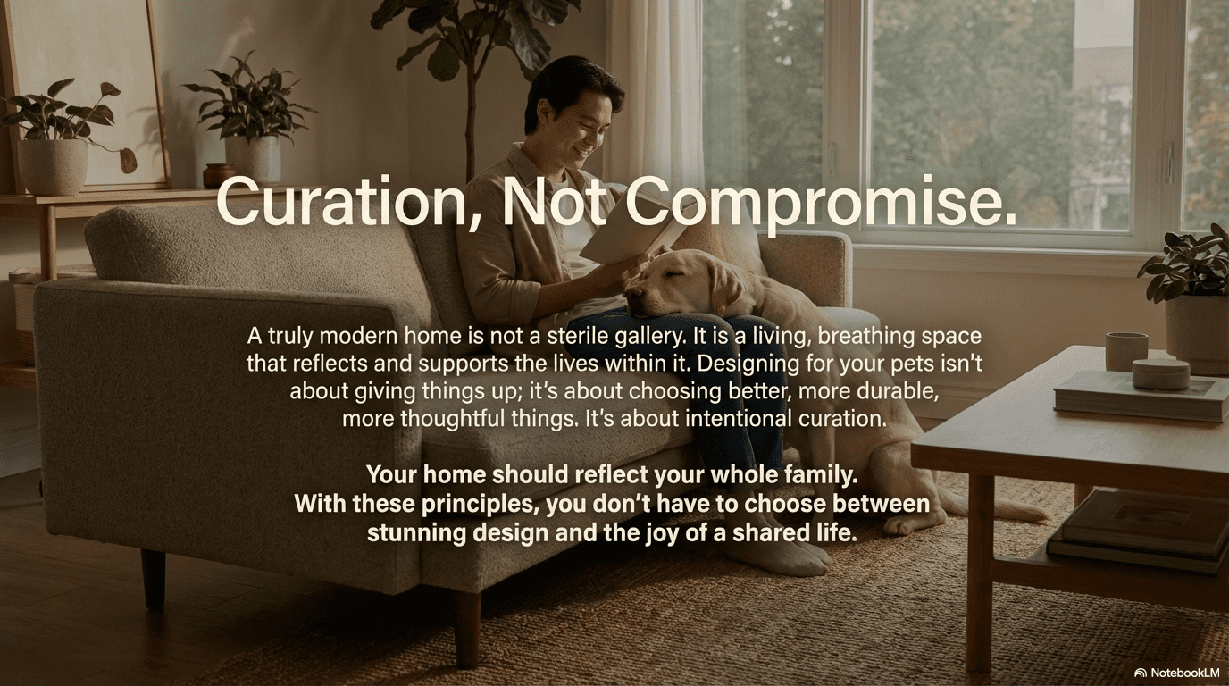 Modern Living Room Decor Ideas for Pet Owners