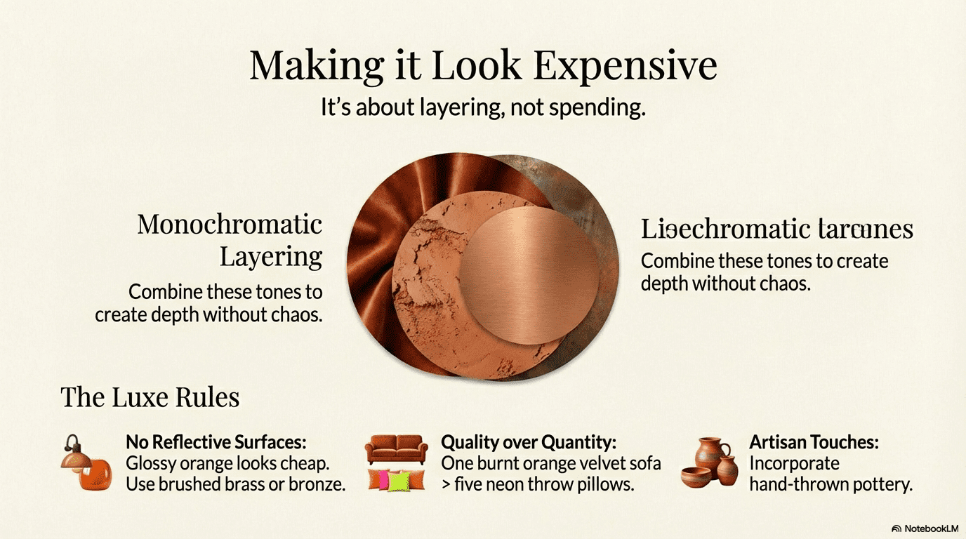 Orange living room decor ideas guide carousal