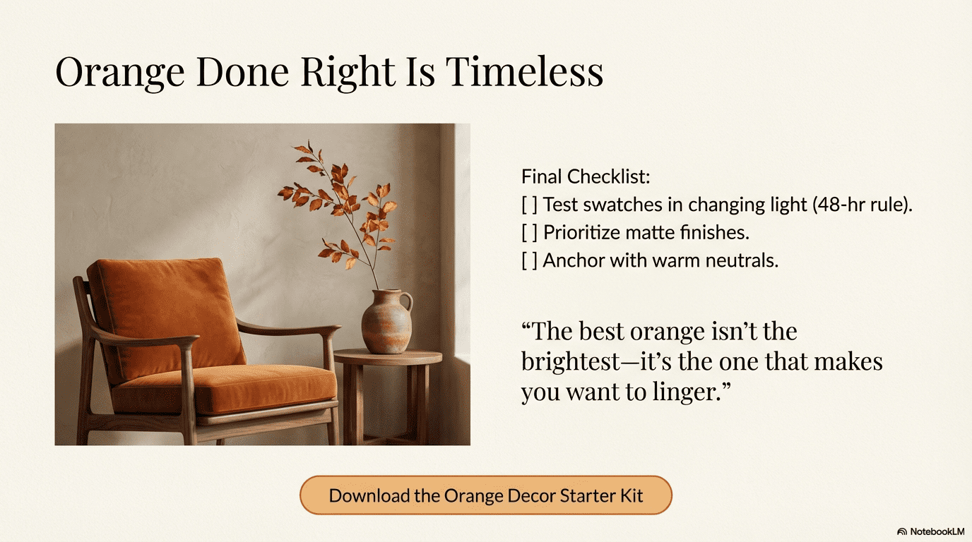 Orange living room decor ideas guide carousal