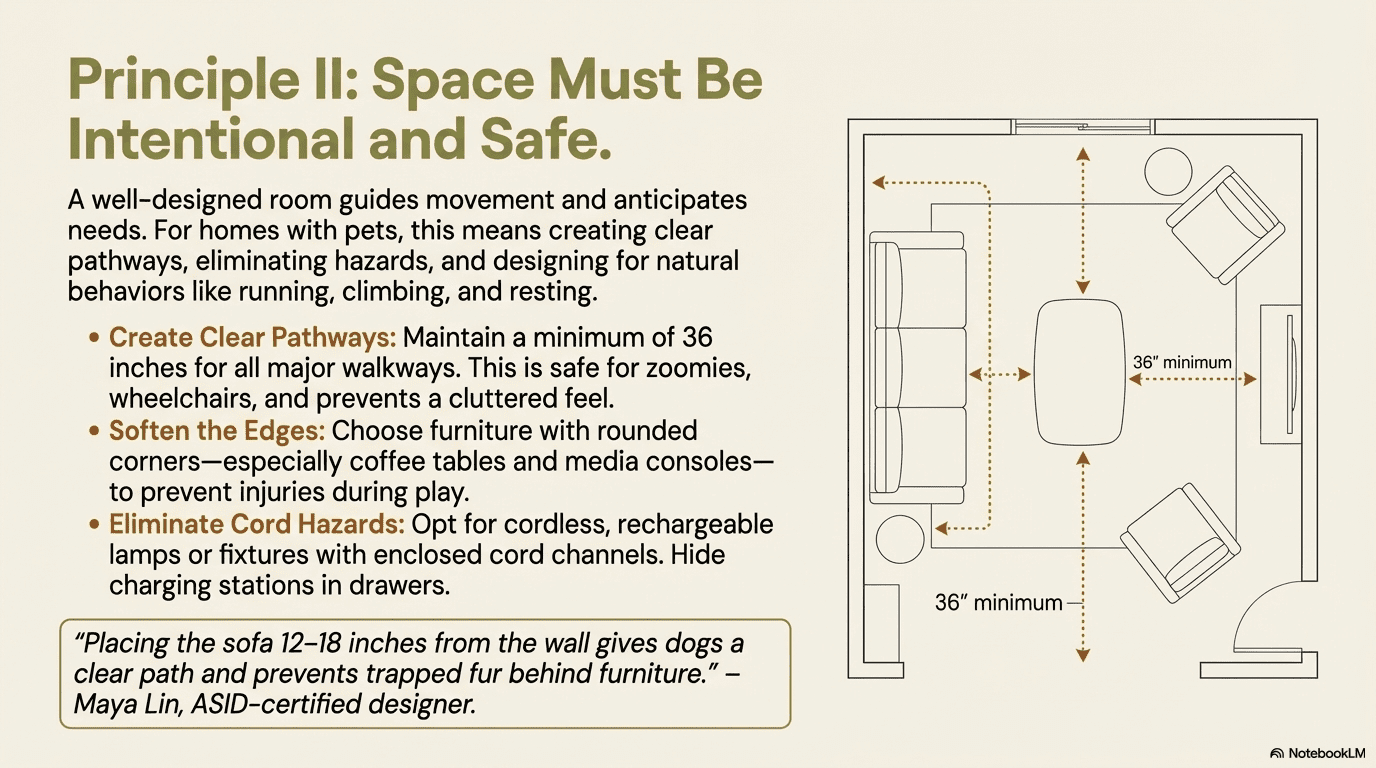 Modern Living Room Decor Ideas for Pet Owners