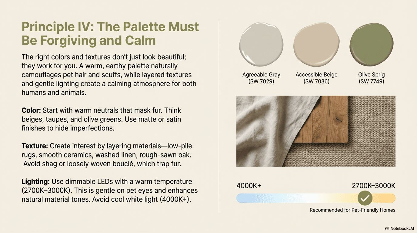 Modern Living Room Decor Ideas for Pet Owners