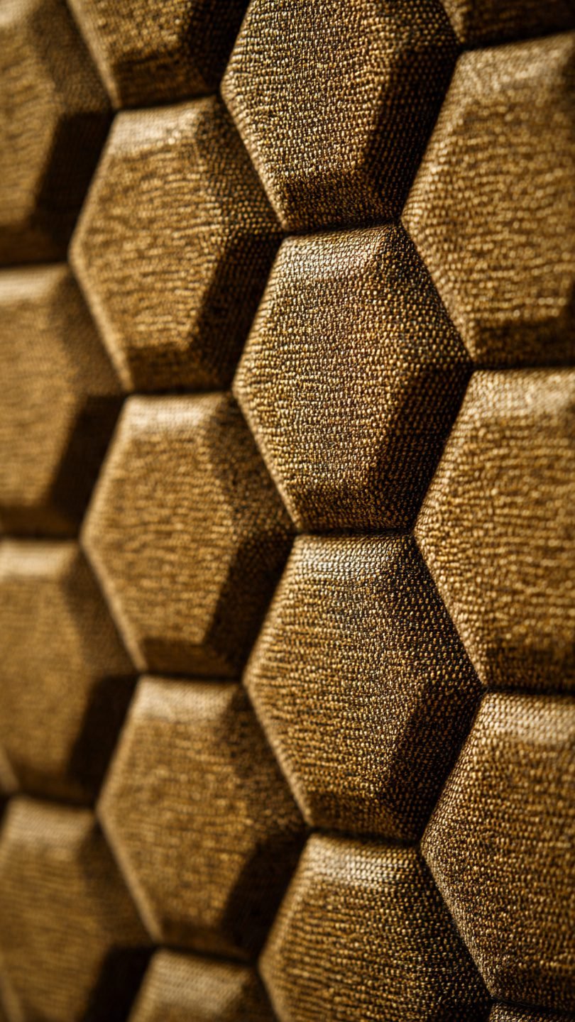 Artistic acoustic panels with custom fabric designs