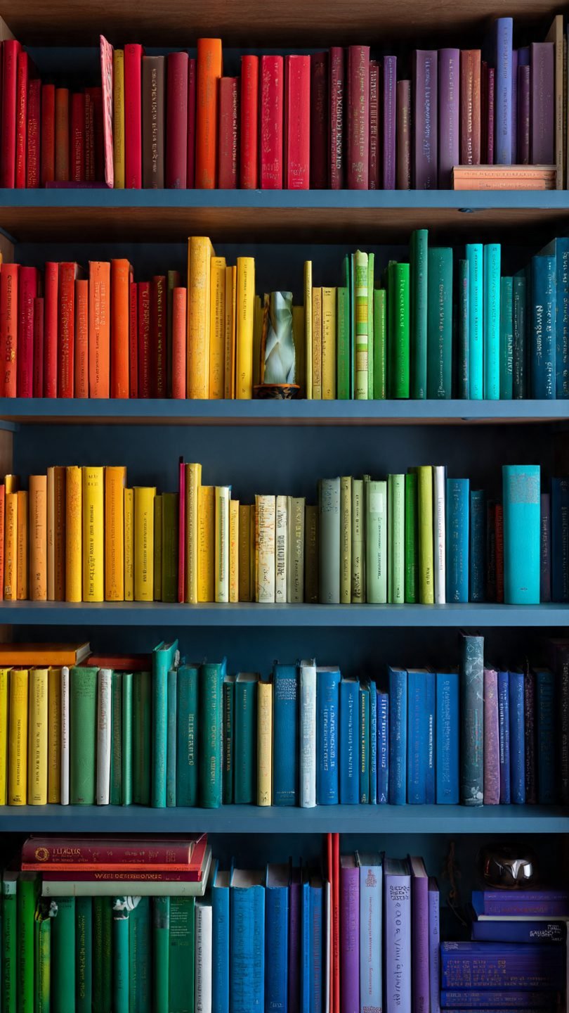 Artistic sheer window treatment with lighting effects