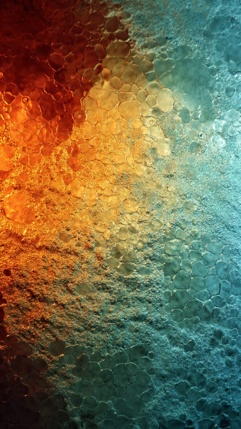 Artistic color temperature mapping in living room