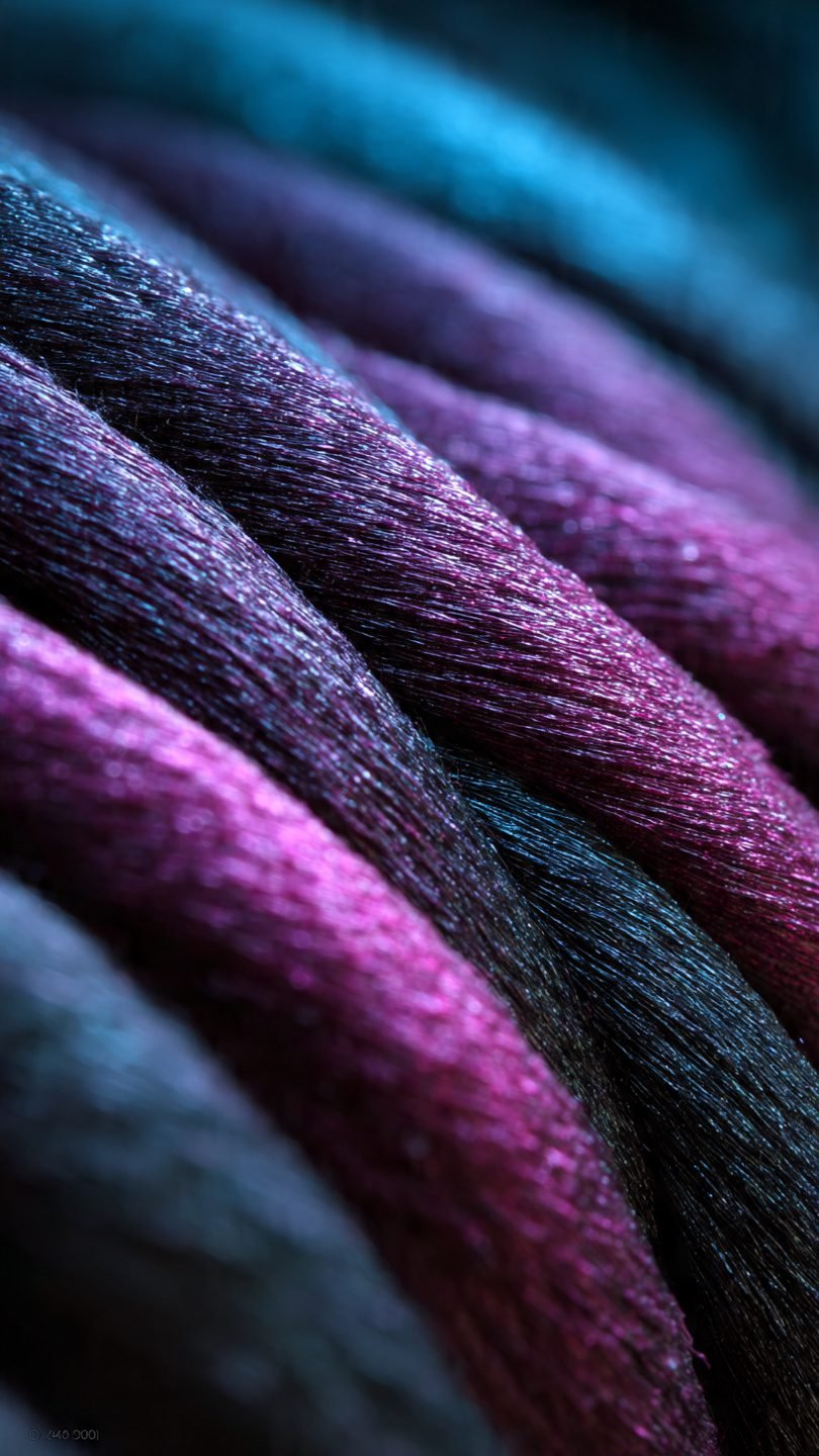 Artistic velvet layering with coordinated color story