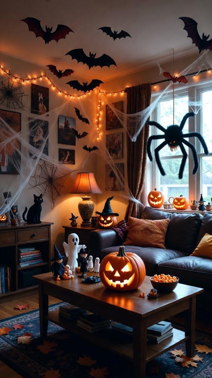 Halloween Living Room Decor