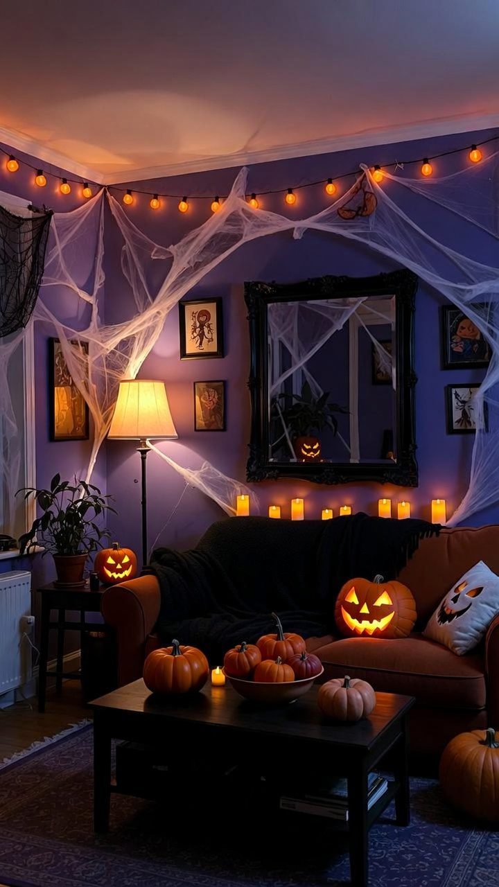 Halloween Living Room Decor