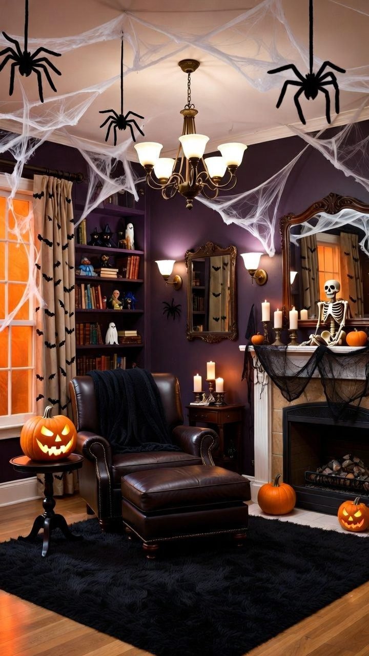 Halloween Living Room Decor