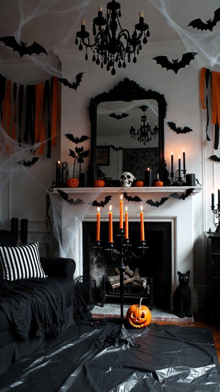 Halloween Living Room Decor