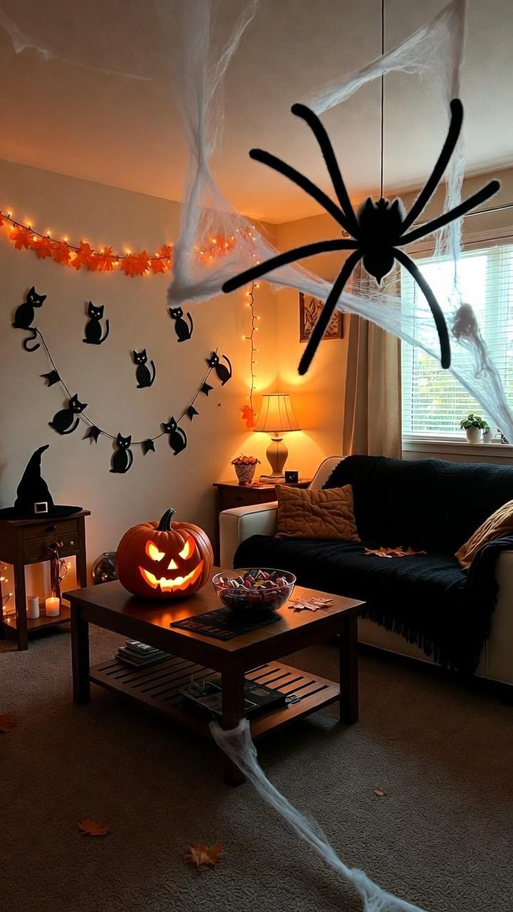 Halloween Living Room Decor
