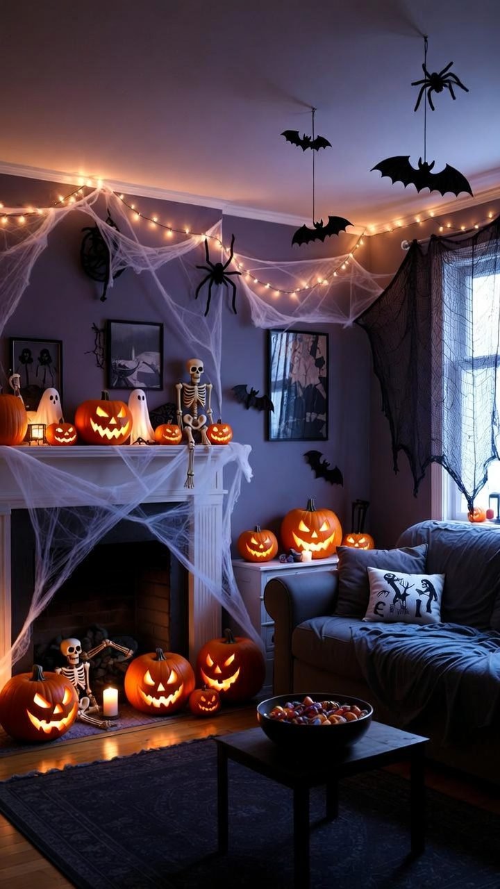 Halloween Living Room Decor