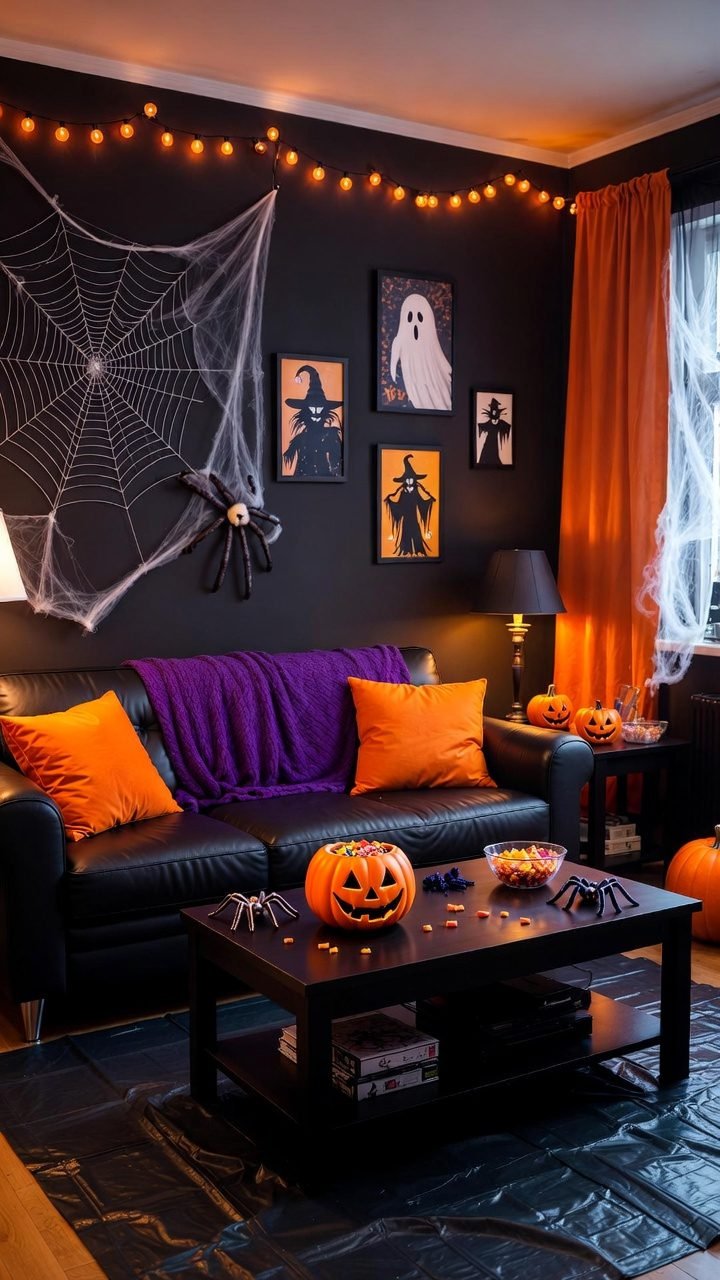 Halloween Living Room Decor