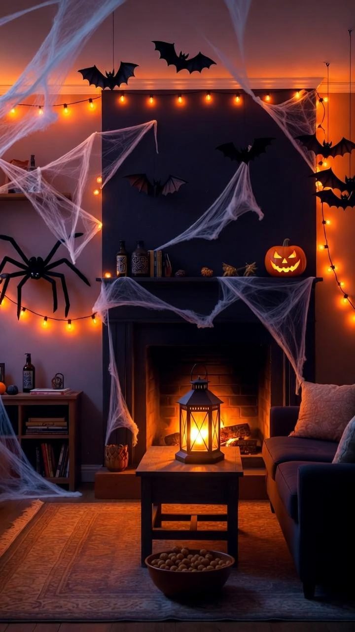Halloween Living Room Decor