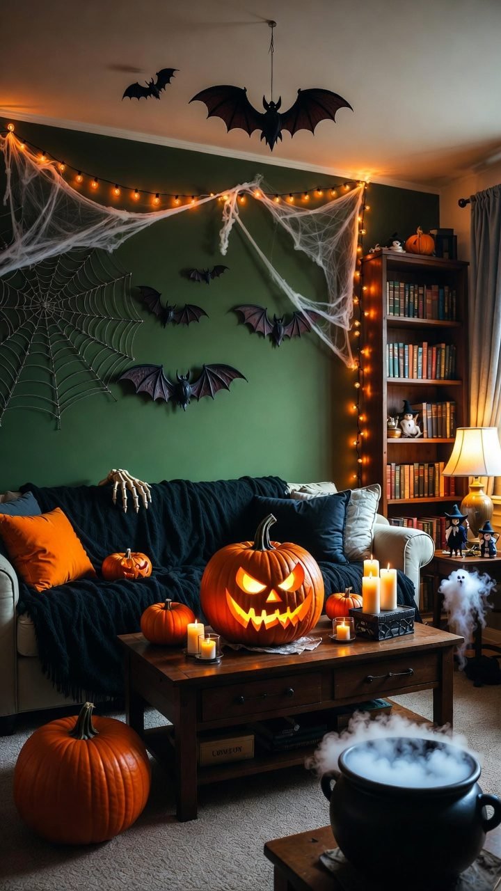 Halloween Living Room Decor