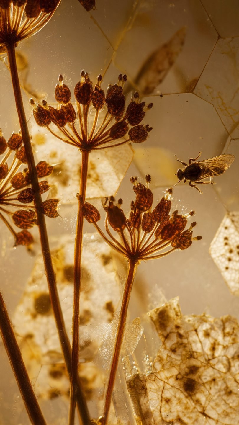 Living gallery wall combining plants and botanical artwork
