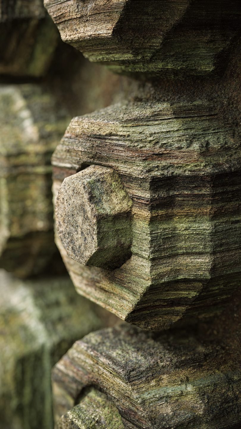 Sophisticated neutral color palette in artistic space