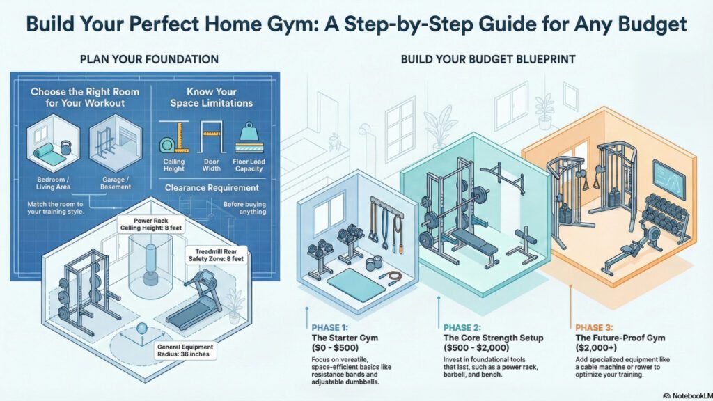 Step-by-Step Guide to Designing a Home Gym on Any Budget Main Banner Image