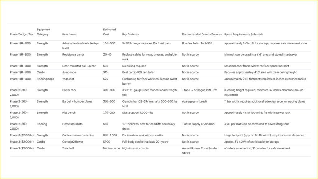 Step-by-Step Guide to Designing a Home Gym on Any Budget